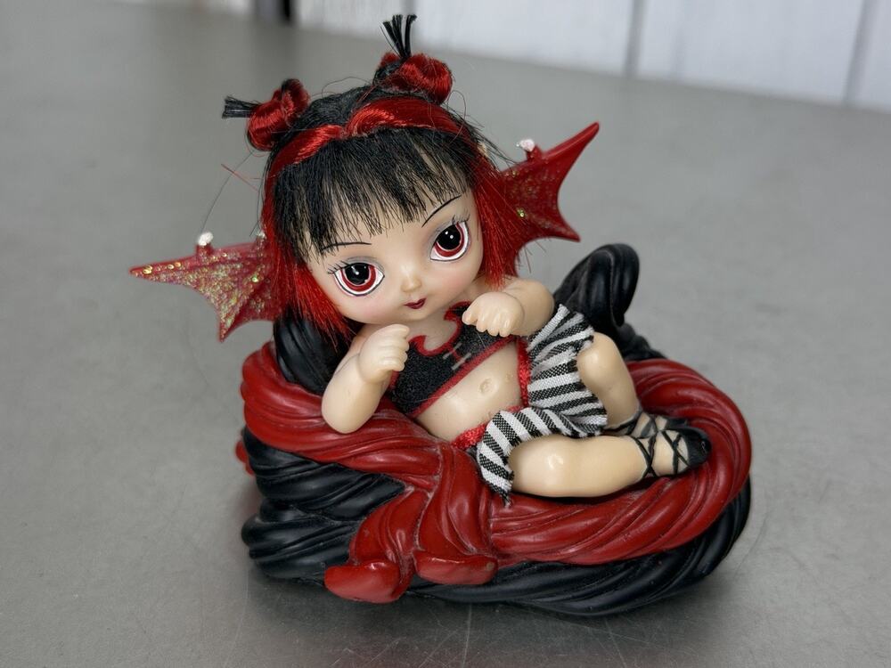 Fairy Figurine Goth Fantasy Ashton Drake Licorice Laces Jasmine Becket Griffith